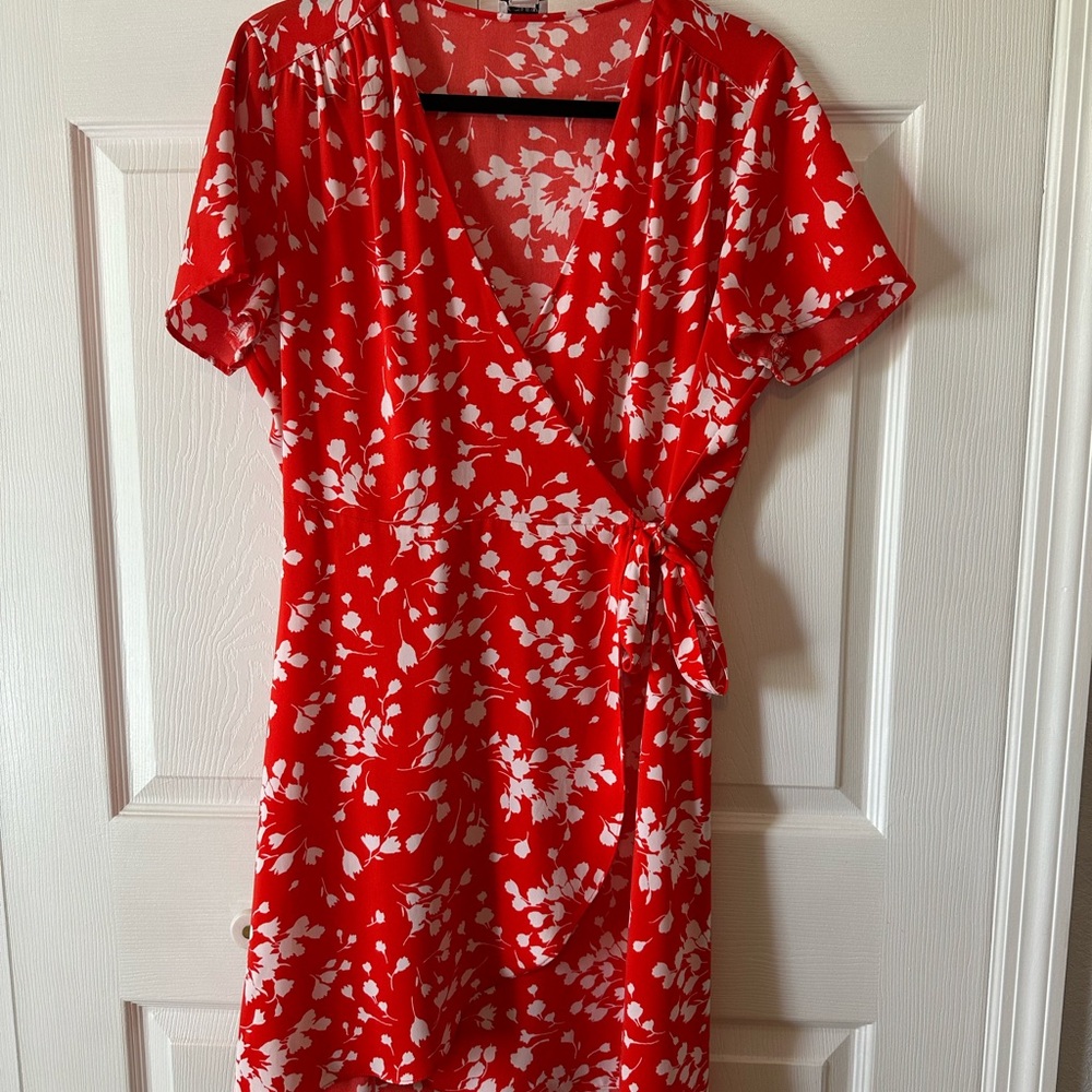 J Crew Floral Wrap Dress